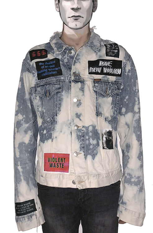 custom denim shirt